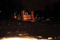 Снег в Царицыно