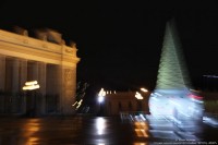 Новогодняя елка у Парка Горького