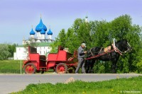 Экипаж в ожидании туристов
