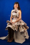 фотосъемка в костюме из газет заказать
