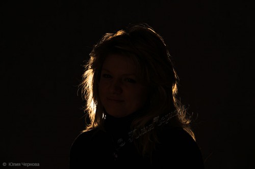 силуэтный портрет фото