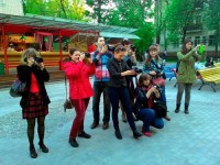 Фото с занятия фотографией