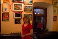 Фотохудожник на выставке